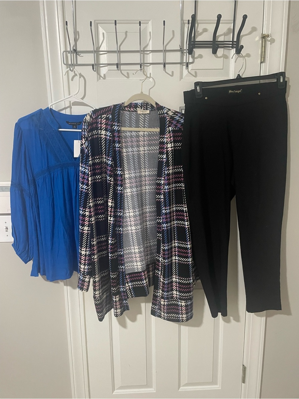 Black Women’s Ponte Pull-On Pants - Black 1x cardigan top nwt 1x